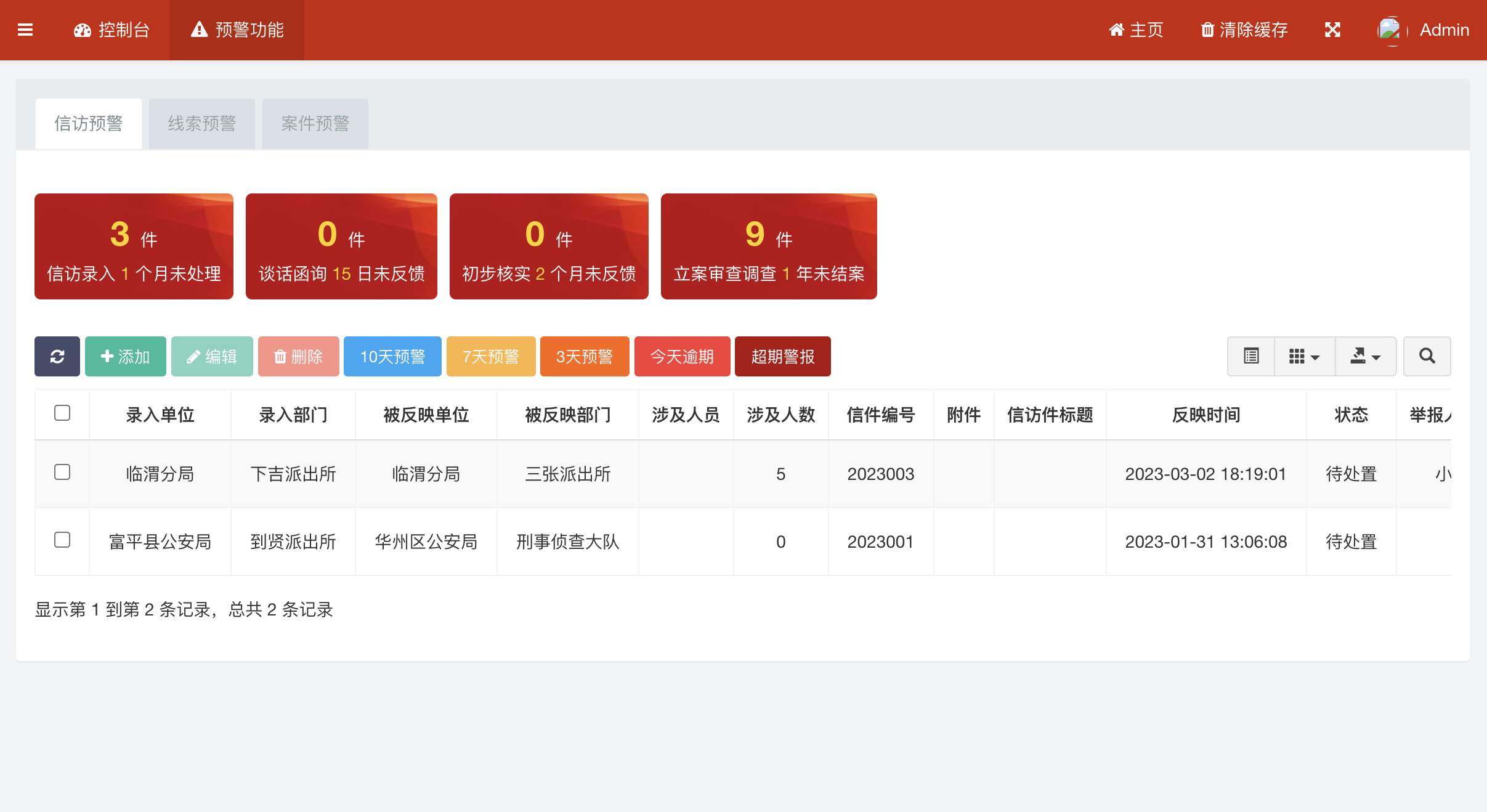 廉政档案管理系统